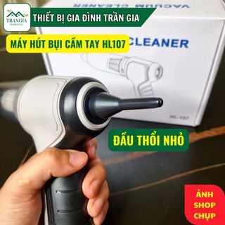 Máy Hút Bụi Mini Không Dây HL-107 Lực Hút 9000PA