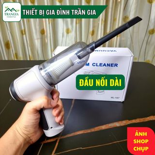 Máy Hút Bụi Mini Không Dây HL-107 Lực Hút 9000PA