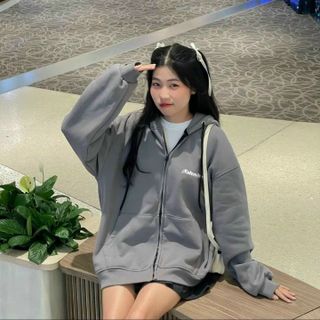 ÁO KHOÁC HOODIE NỈ NAM NỮ DÂY KÉO IN CHỮ CALEM CLUB CỰC HOT - HTM FASHION
