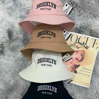 Mũ bucket đủ mẫu đều có thêu chữ New York CQ