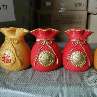 BÌNH HOA TÚI TIỀN TÀI LỘC MAY MẮN - Giá Sỉ