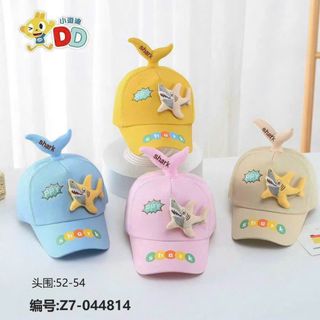 Nón lưỡi trai trẻ em đủ mẫu có cá mập QC