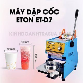 Máy ép miệng ly eton D7