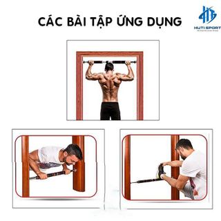 Xà Đơn, Thanh Xà Đơn Treo Tường Gắn Cửa Tập Gym Tập Tay Thể Dục Thể Thao Tại Nhà Tùy Chỉnh Độ Dài 60 - 150cm