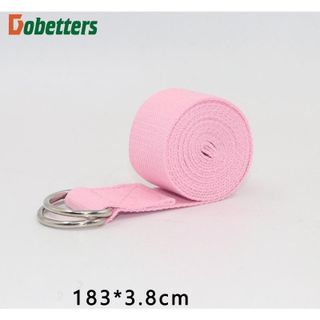 Dây Tập Yoga, Đai Cotton Dài 1,8m Bền Bỉ Hổ Trợ Tập Giãn Cơ Gym Yoga Tại Nhà Tiện Lợi