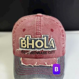 Mũ lưỡi trai có chữ bhola CQ