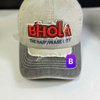 Mũ lưỡi trai có chữ bhola CQ