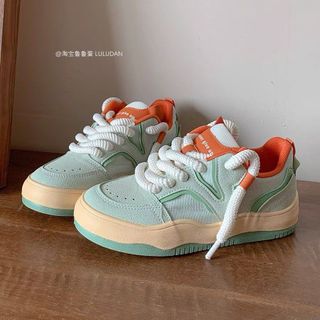GIÀY THỂ THAO NỮ SNEAKER DÂY THỪNG VEX ĐỘC LẠ PHONG CÁCH WH433 - WINNIE HOUSE