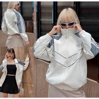 ÁO KHOÁC DÙ NAM NỮ 2 LỚP DODGER CỰC NGẦU PHỐI SỌC VIỀN SIÊU ĐẸP HOT TREND - HTM FASHION giá sỉ