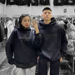 ÁO HOODIE NỈ NAM NỮ IN CHỮ CỰC CHẤT FORM RỘNG THOẢI MÁI THỜI TRANG - HTM FASHION giá sỉ