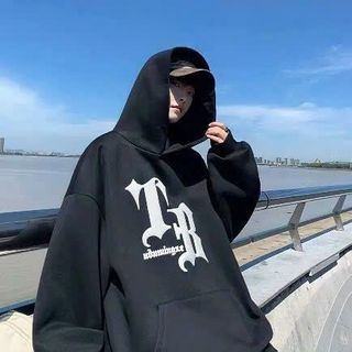 ÁO HOODIE NỈ NAM NỮ IN CHỮ TB FORM CHUẨN THOẢI MÁI THỜI TRANG - HTM FASHION giá sỉ