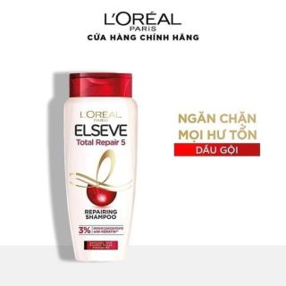 Dầu gội Lorea elseve total repair 5 chai 110 gr