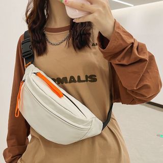 Túi Đeo Chéo Nam Unisex Túi Đeo Chéo Nữ Túi Bao Tử Hàn Quốc Chất Liệu Vải Canvas Chống Nước Tuyệt Đối Arhi Shop