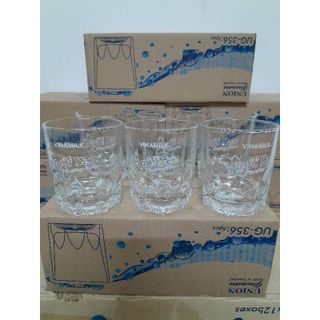 Bộ 6 ly thủy tinh Vinamilk hàng dày đẹp CTB688 - BECHIP