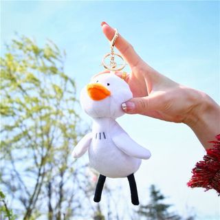 Móc Khóa Vịt Nhồi Bông Treo Balo Túi Xách Siêu Cute Arhi Shop