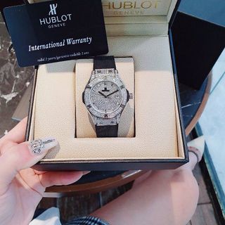 ĐỒNG HỒ NỮ CAO CẤP HUB.LLOT MẶT FULL ĐÁ