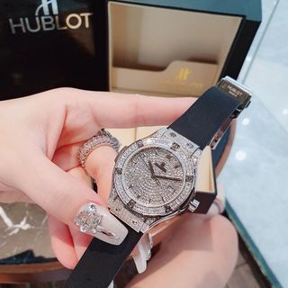 ĐỒNG HỒ NỮ CAO CẤP HUB.LLOT MẶT FULL ĐÁ