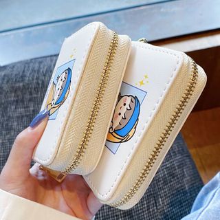 Ví Nữ Mini Nhiều Ngăn Để Thẻ ATM Cầm Tay, Bóp Nữ Siêu Cute Chất Liệu Da PU Khóa Mạ Đồng Cao Cấp Arhi Shop