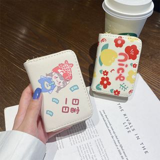 Ví Nữ Mini Nhiều Ngăn Để Thẻ ATM Cầm Tay, Bóp Nữ Siêu Cute Chất Liệu Da PU Khóa Mạ Đồng Cao Cấp Arhi Shop