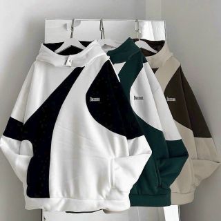 Áo hoodie phối màu logo thêu Dessuu như hình, chất nỉ dày dặn nón lót 2 lớp vải chính có nút bấm. Giá sỉ - giá bán buôn