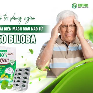 GINKO EXTRA CAFFEIN HỘP 100 VIÊN TĂNG CƯỜNG TUẦN HOÀN MÁU NÃO, CẢI THIỆN TRÍ NHỚ, KHÔNG GÂY BUỒN NGỦ - SINGCARE