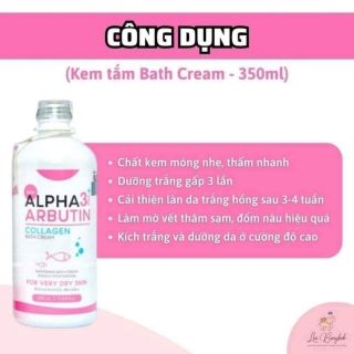 Sữa tắm apha arbutin 3plus+ phiên bản mới 350ml chính hãng