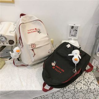 Balo Nam Nữ Unisex Đi Học Đi Chơi Chất Liệu Vải Canvas Chống Nước Phong Cách Hàn Quốc TP Smart