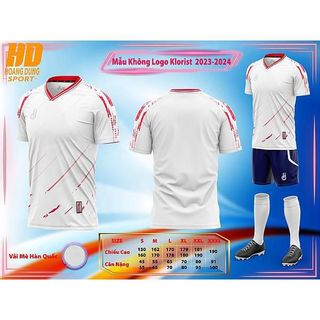 Quần Áo Bóng Đá Đồ Đá Banh HD Klorist Thun Mè Cao Cấp, Không Nhăn, Không Xù Lông