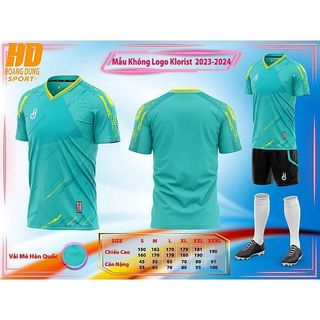 Quần Áo Bóng Đá Đồ Đá Banh HD Klorist Thun Mè Cao Cấp, Không Nhăn, Không Xù Lông