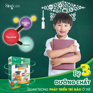 THỰC PHẨM BẢO VỆ SỨC KHOẺ FOR KIDS BRAIN IQ - SINGCARE
