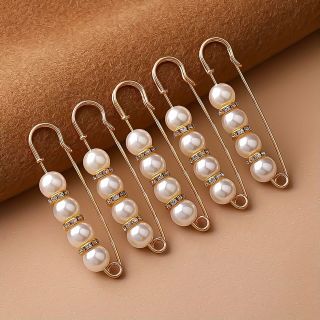 Sét 4 Ghim Cài Cố Định Áo / Khăn Choàng / Thắt Lưng Chống Ánh Sáng Cho Nữ