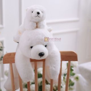 Thú nhồi bông Gấu Bắc Cực - Xưởng sản xuất gấu bông Việt Khuê