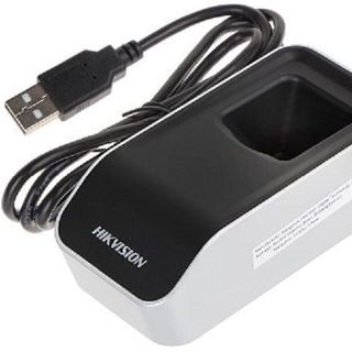 Đầu Đọc Thẻ Vân Tay Hikvision DS-K1F820-F Cổng USB2.0, Quang Học, Đèn Nền Đỏ