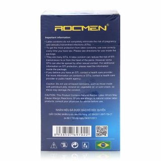 Bao cao su ROCMEN XANH hộp 10 cái