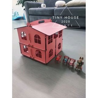 Nhà búp bê bằng gỗ tự lắp ráp MADE IN VIETNAM