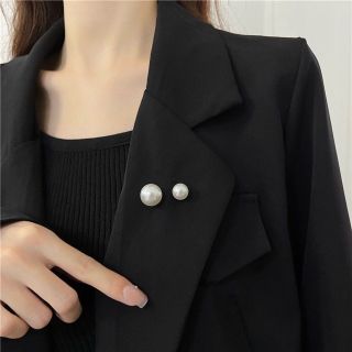 Set cài áo, gim quần áo đính ngọc trai nhân tạo 6 mẫu siêu xinh Hàn Quốc