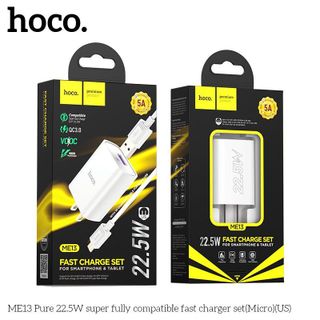 Bộ sạc nhanh 22.5w Hoco Me13 cổng Micro SS giá sỉ