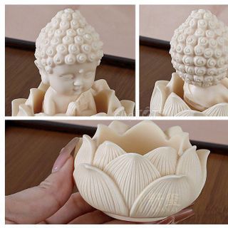Tượng Phạt Tổ Ngồi Hoa Sen