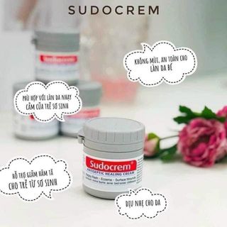 Kem chống hăm tã Sudocrem Baby Care Cream hỗ trợ điều trị mẩn đỏ, ngứa, hăm đỏ (60g)