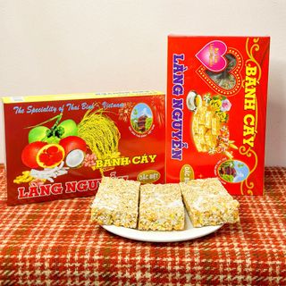 Bánh Cáy ,Đặc Sản Làng Nguyễn, vị Truyền Thống Bánh được giữ nguyên miếng 500g