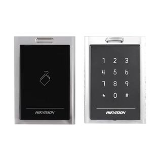 Đầu Đọc Thẻ Mifare Hikvision DS-K1101MK Hỗ Trợ Keypad, Tần Số Đọc 13,56MHz