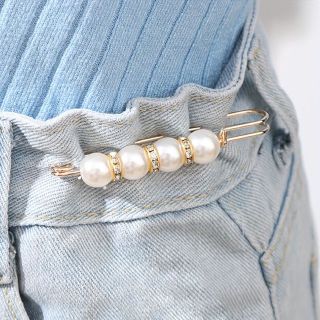 Set 4 ghim cài điều chỉnh lưng quần jeans, quần bò cạp rộng/ Ghim cài áo đa năng dành cho nam nữ