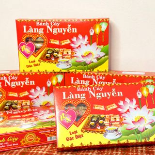 Bánh Cáy, Đặc Sản Làng Nguyễn loại miếng nhỏ đóng gói tiện lợi 400g