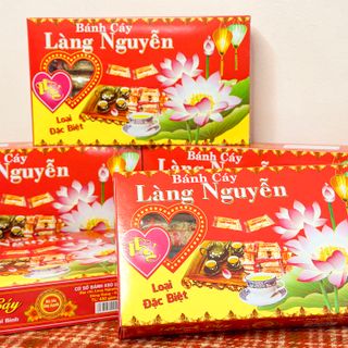 Bánh Cáy, Đặc Sản Làng Nguyễn loại miếng nhỏ đóng gói tiện lợi 400g