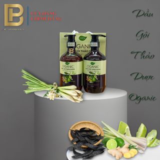 CẶP GỘI XẢ THẢO DƯỢC BƯỞI-BỒ KÊT-GỪNG-SẢ 500ML