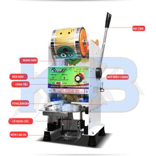 Máy ép miệng ly Eton B9