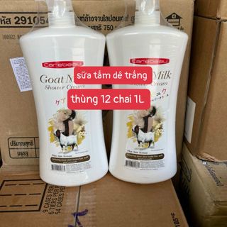 Sữa Tắm Dê Trắng Goat Milk 1L Thái Lan ( Thùng 12 chai )