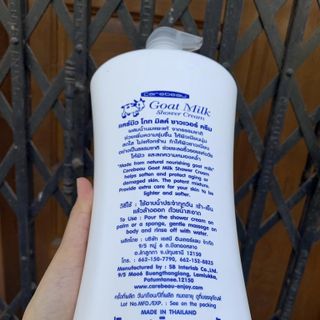 Sữa Tắm Dê Trắng Goat Milk 1L Thái Lan ( Thùng 12 chai )
