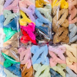 SET 6 KẸP TÓC PHỐI LÔNG THỜI TRANG ĐÁNG YÊU