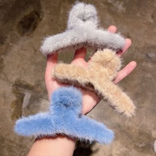 SET 6 KẸP TÓC PHỐI LÔNG THỜI TRANG ĐÁNG YÊU